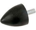 Conical Damper, 370kg, M12, Rubber